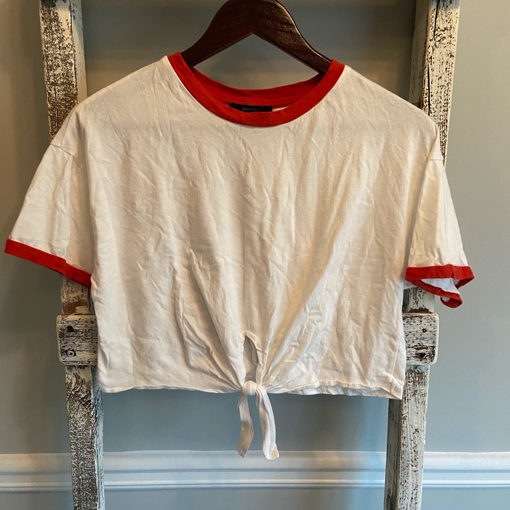 Forever21 Cropped Shirt